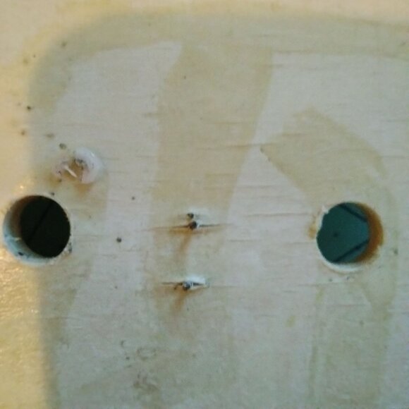 Handcrafted Witch Face Wall Craft Rustic Primitive - Picture 4 of 4